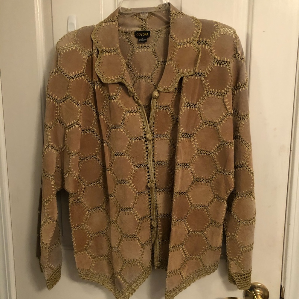Suede / Brushed leather jacket